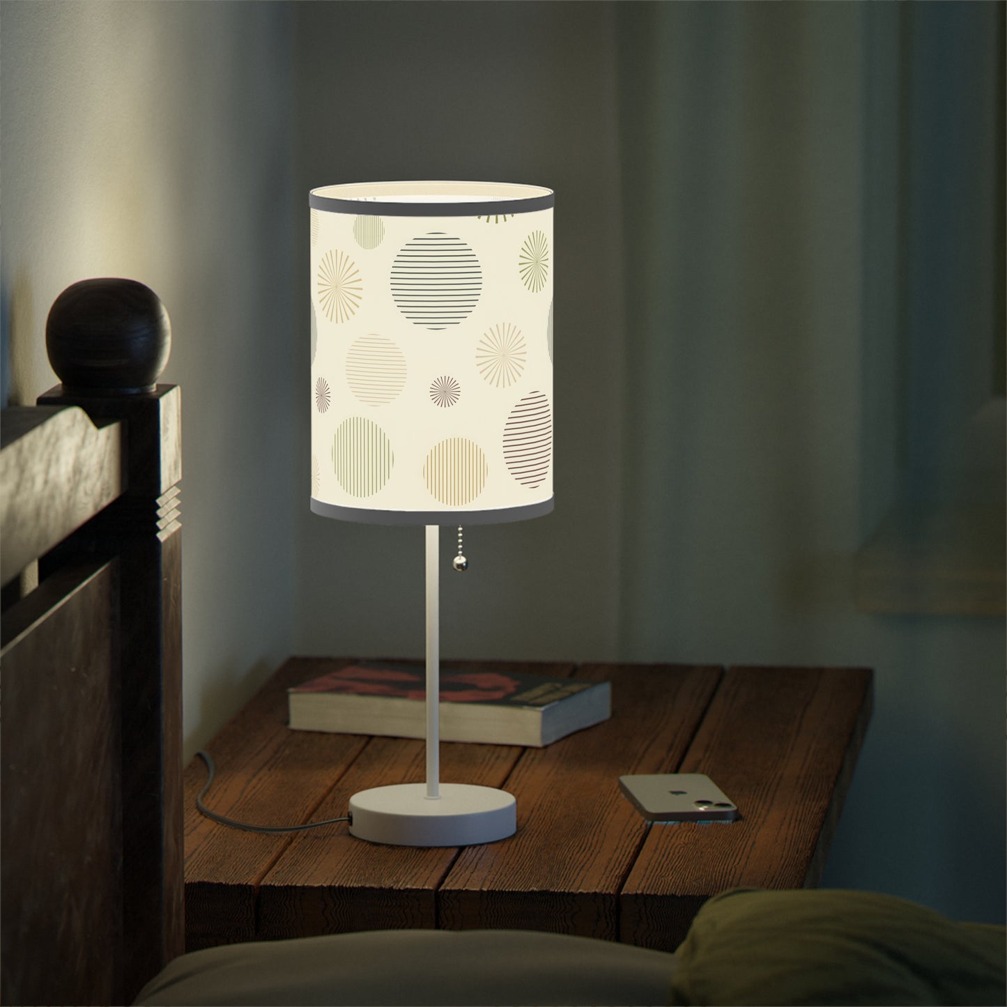 Nostalgic Charm Lamp on a Stand, US|CA plug / White