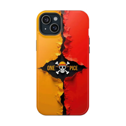 Bold One Piece Magnetic Tough Cases, Anime Phone Cover