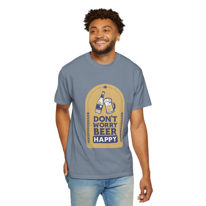 Beer Happy Unisex T-shirt - Funny Beer Tee