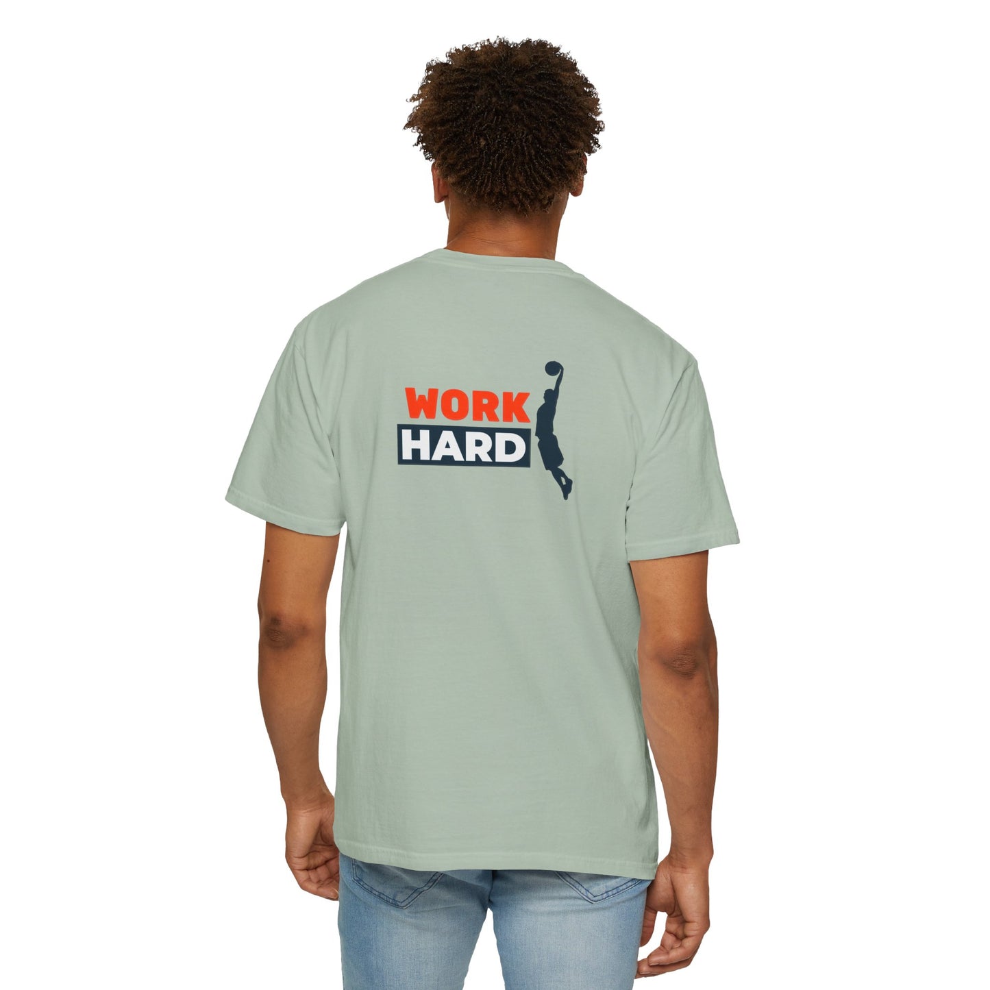 Work Hard Unisex Garment-Dyed T-shirt