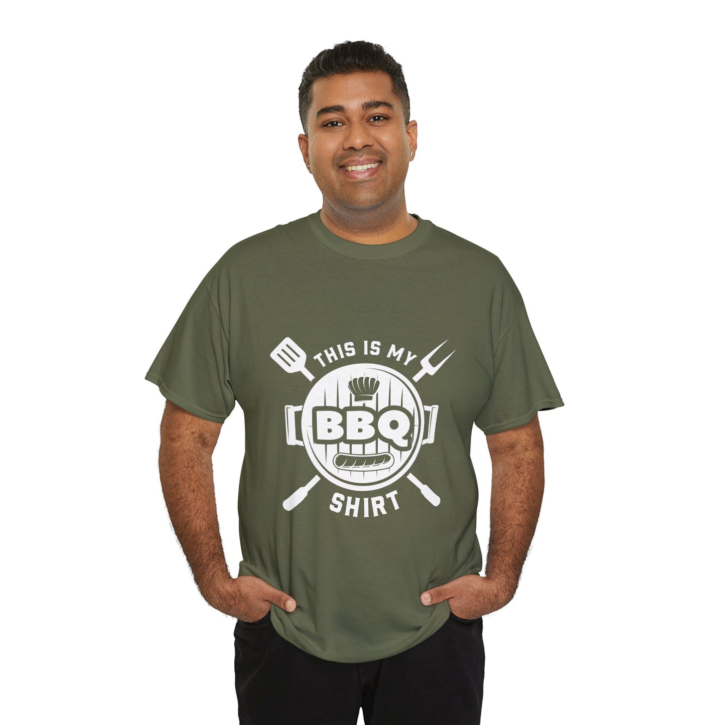 BBQ Lover's Unisex Heavy Cotton Tee - Perfect for Grill Masters