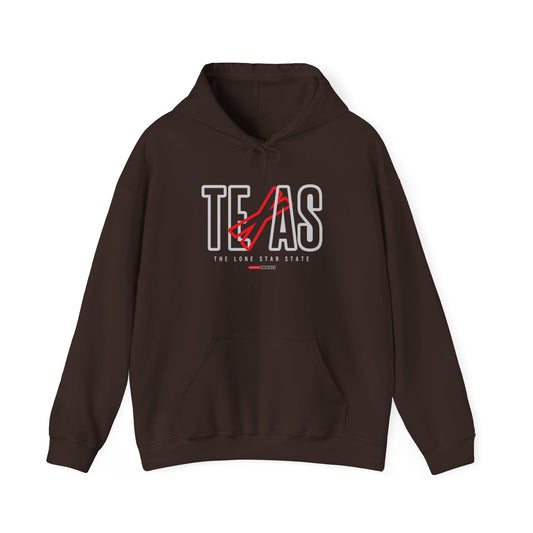 Texas Unisex Heavy Blend Hoodie - Comfortable & Stylish for Any Occasion