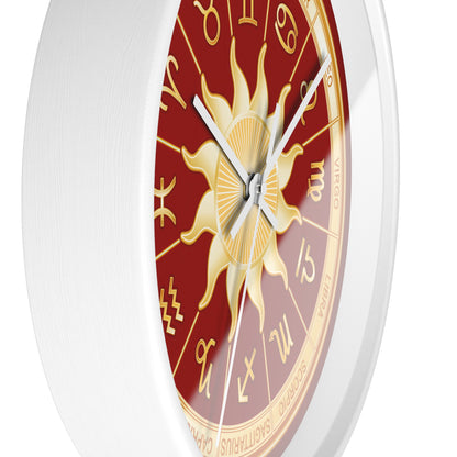 Astrology Zodiac Wall Clock 10" – Horoscope Decor