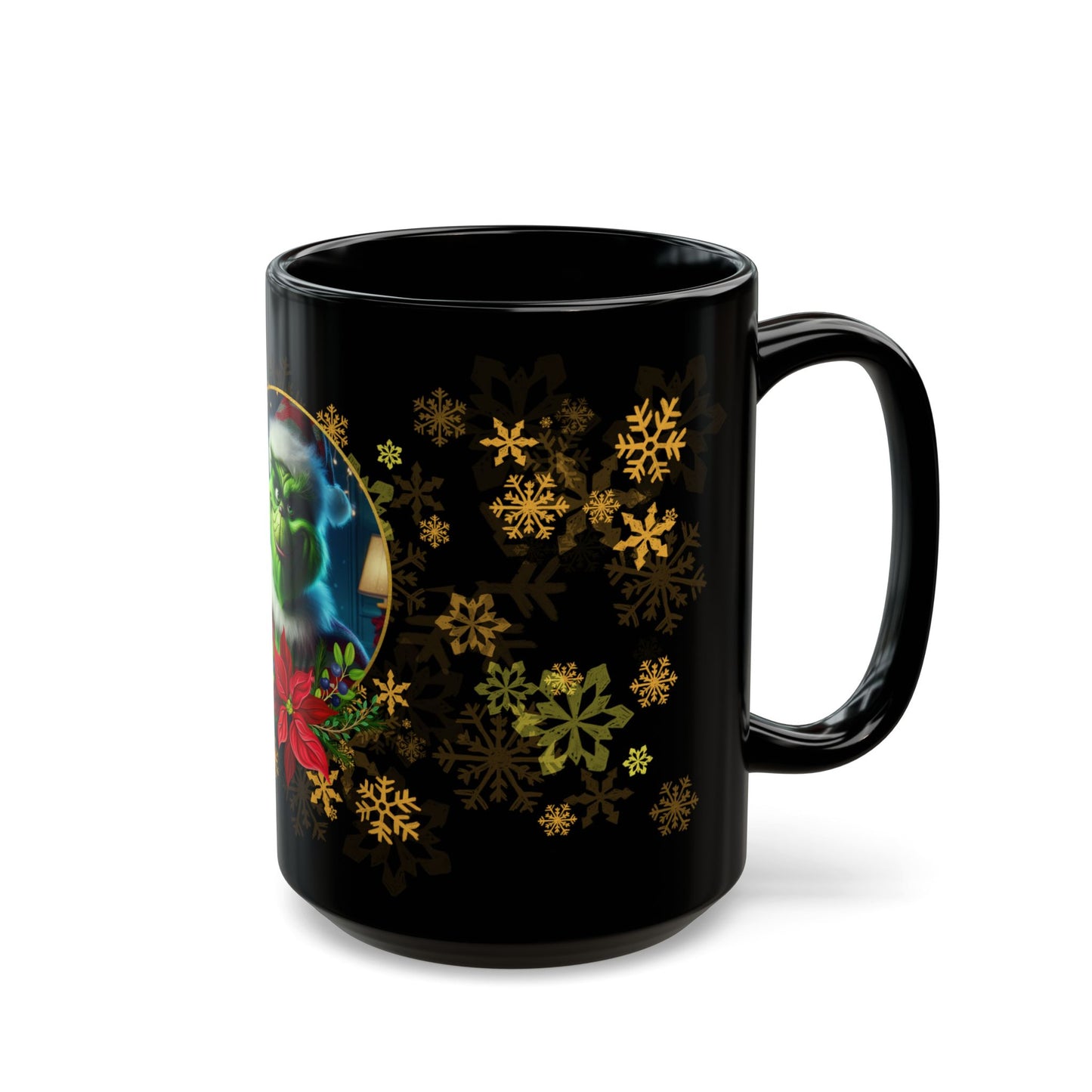 Naughty Nick Black Mug - 11oz, 15oz