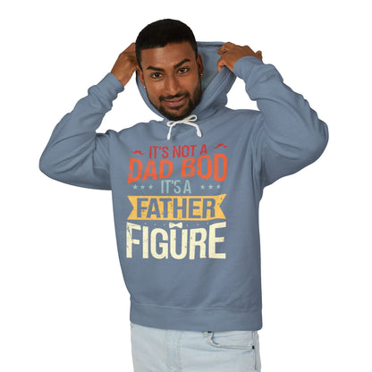 Father Figure Hoodie, Lightweight Sweatshirt for Dad