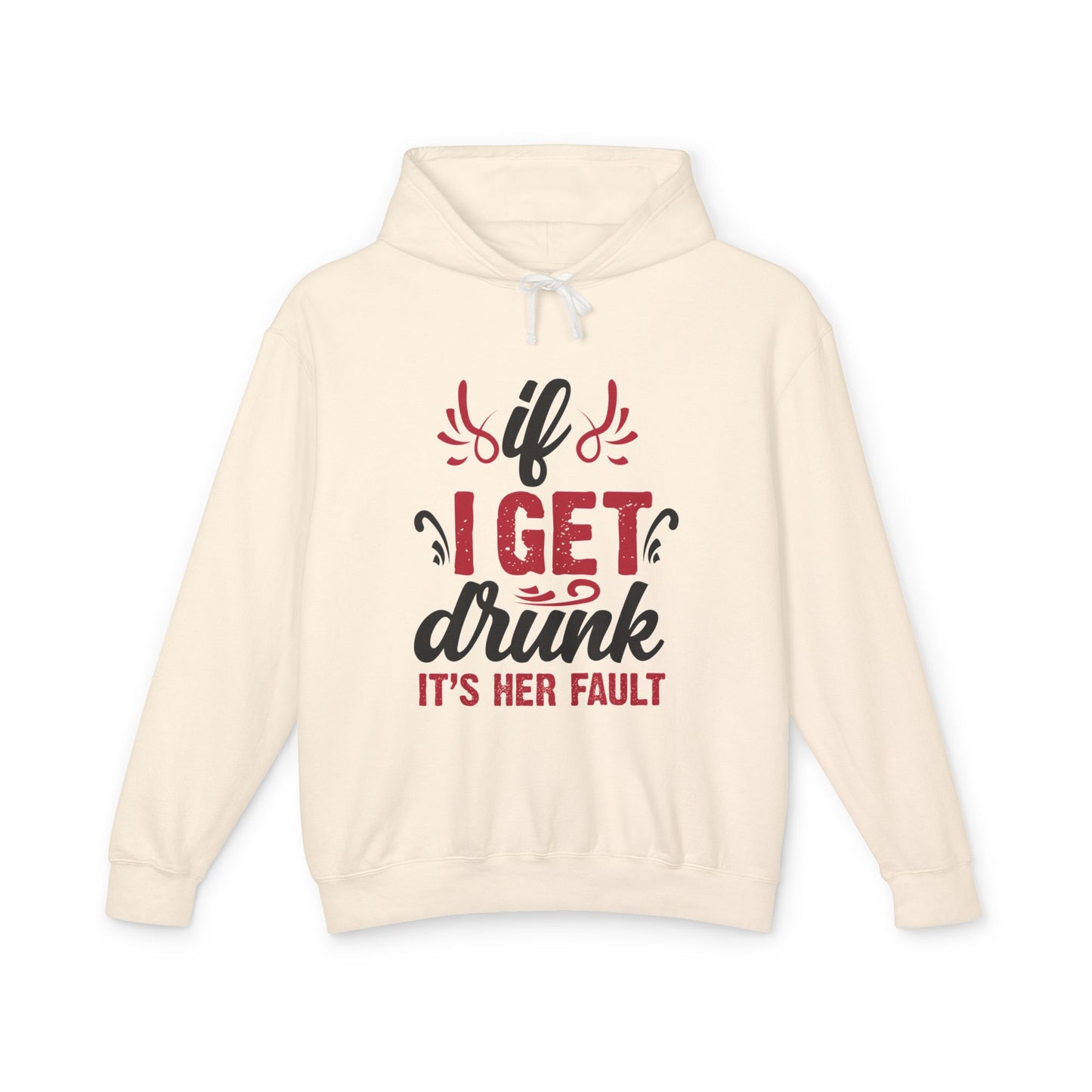 Playful Lightweight Hooded Sweatshirt, Perfect for Parties