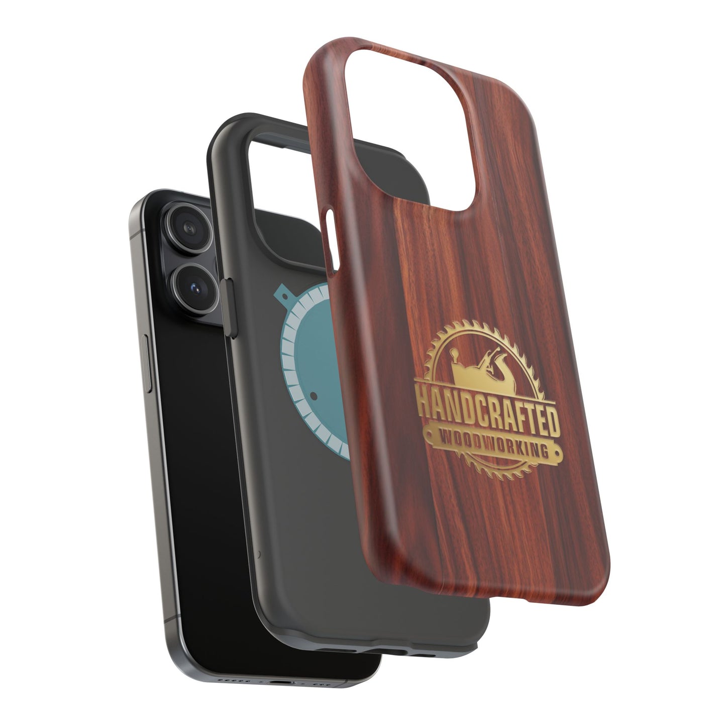 Woodworking Logo Magnetic iPhone Case