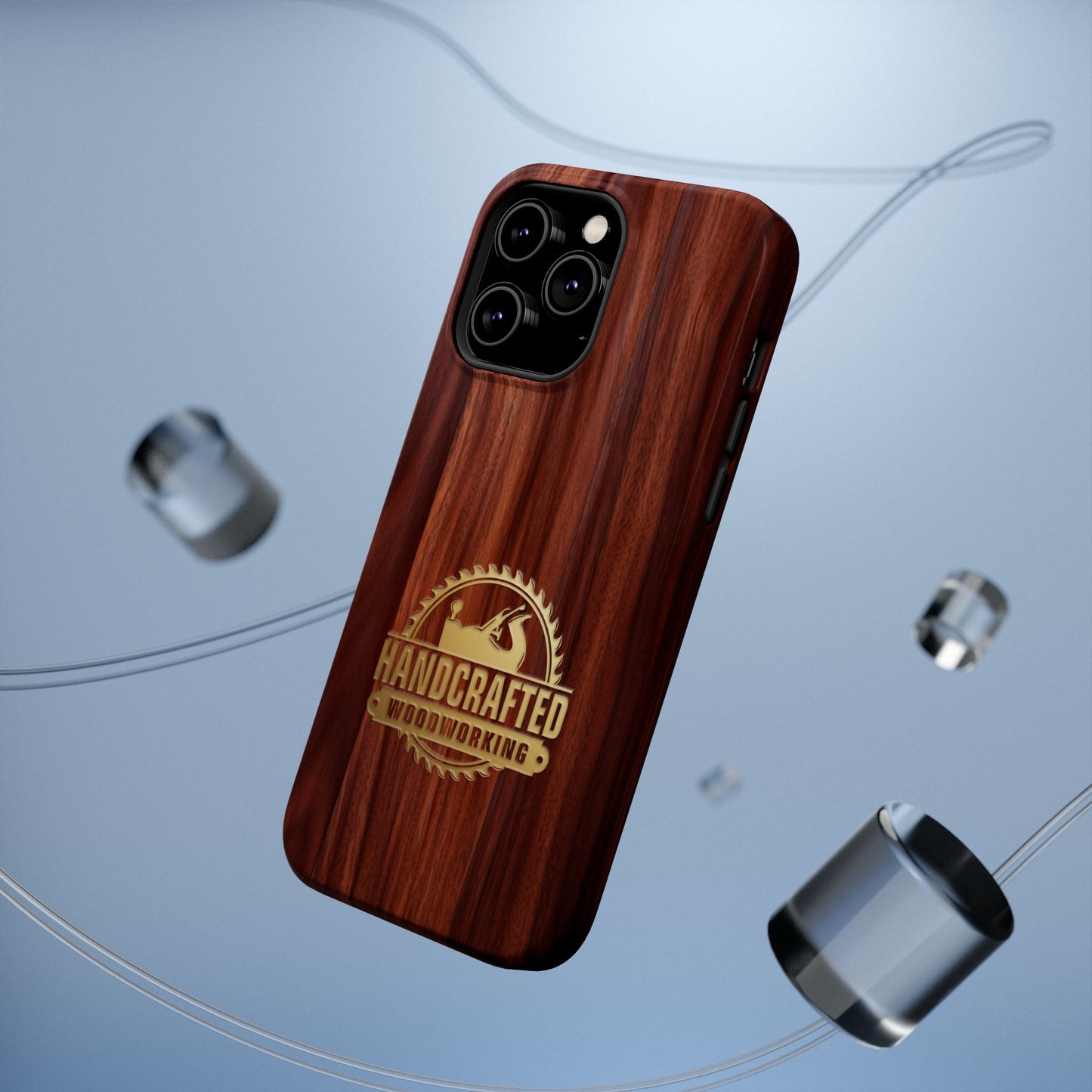 Woodworking Logo Magnetic iPhone Case