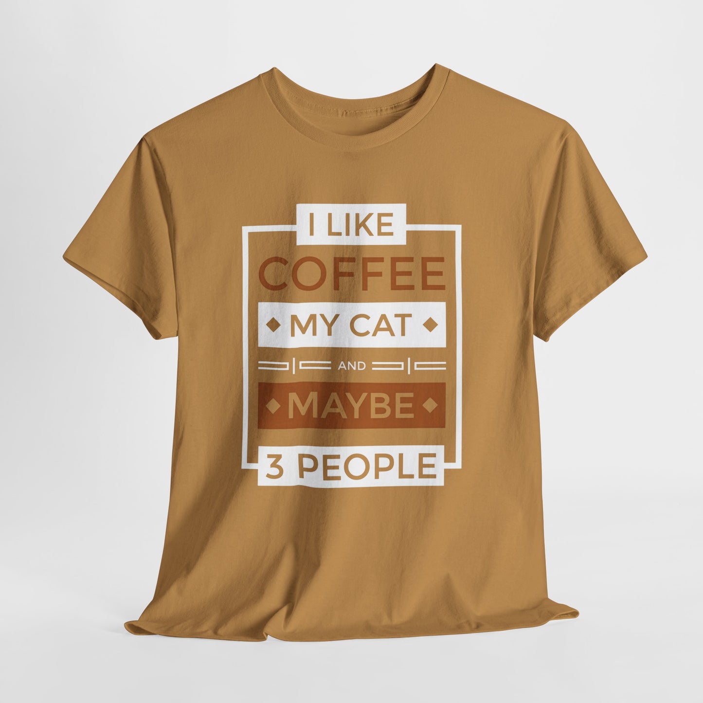 Coffee Cat Lover T-shirt, Funny Graphic Tee