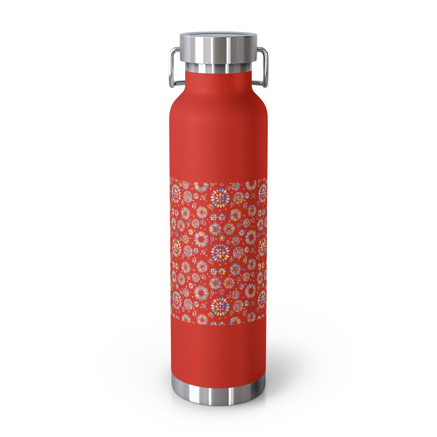 Vibrant Vibes Copper Vacuum Insulated Bottle, 22oz