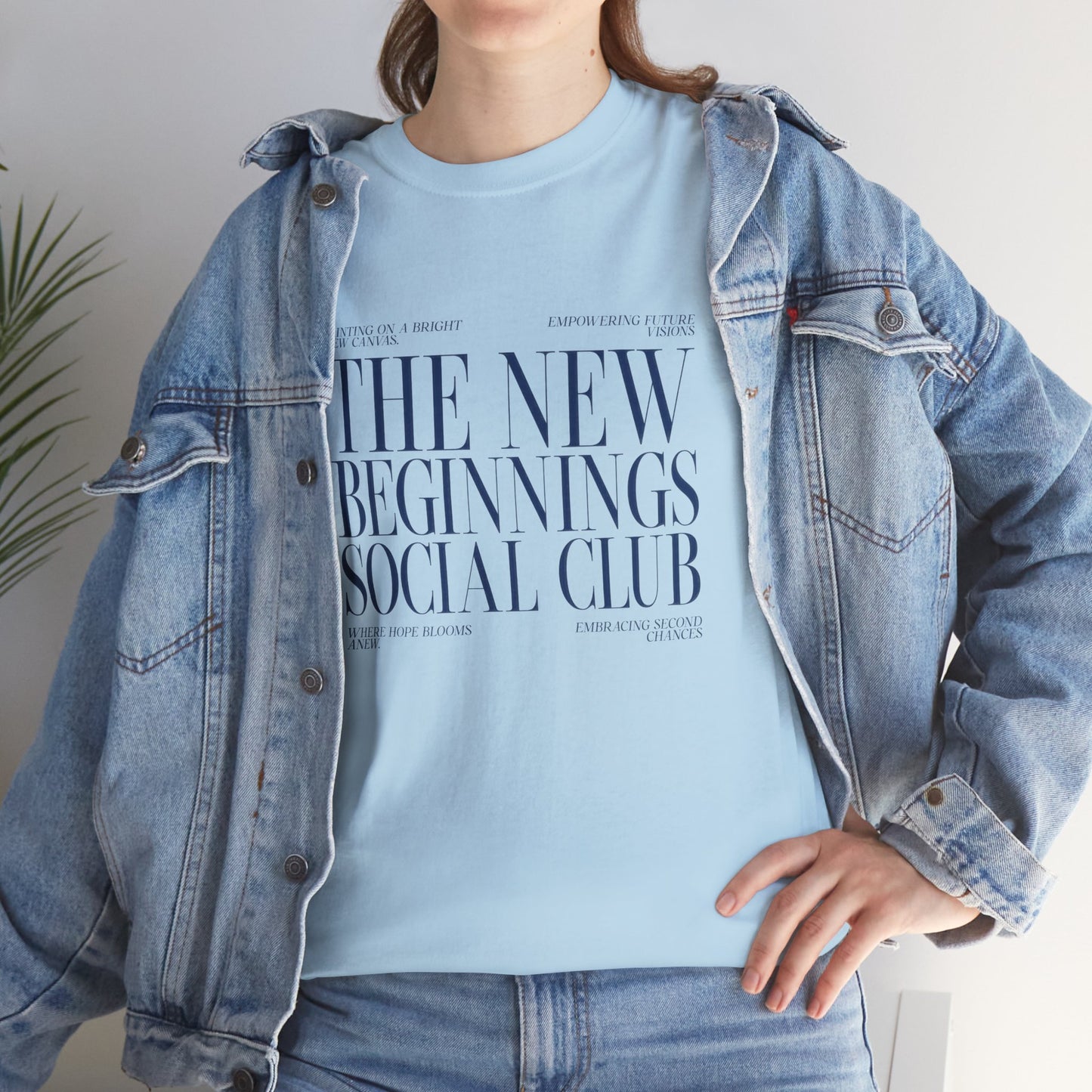 Camiseta unisex de estilo suave The New Beginnings Social Club 
