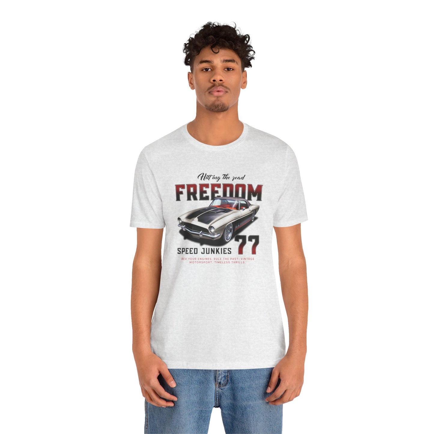 Hitting The Road Freedom Unisex Jersey Short Sleeve Tee