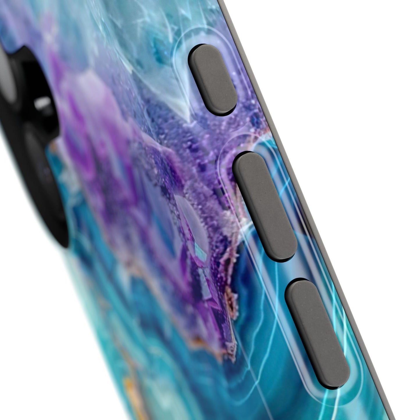 Blue Agate Magnetic Phone Case