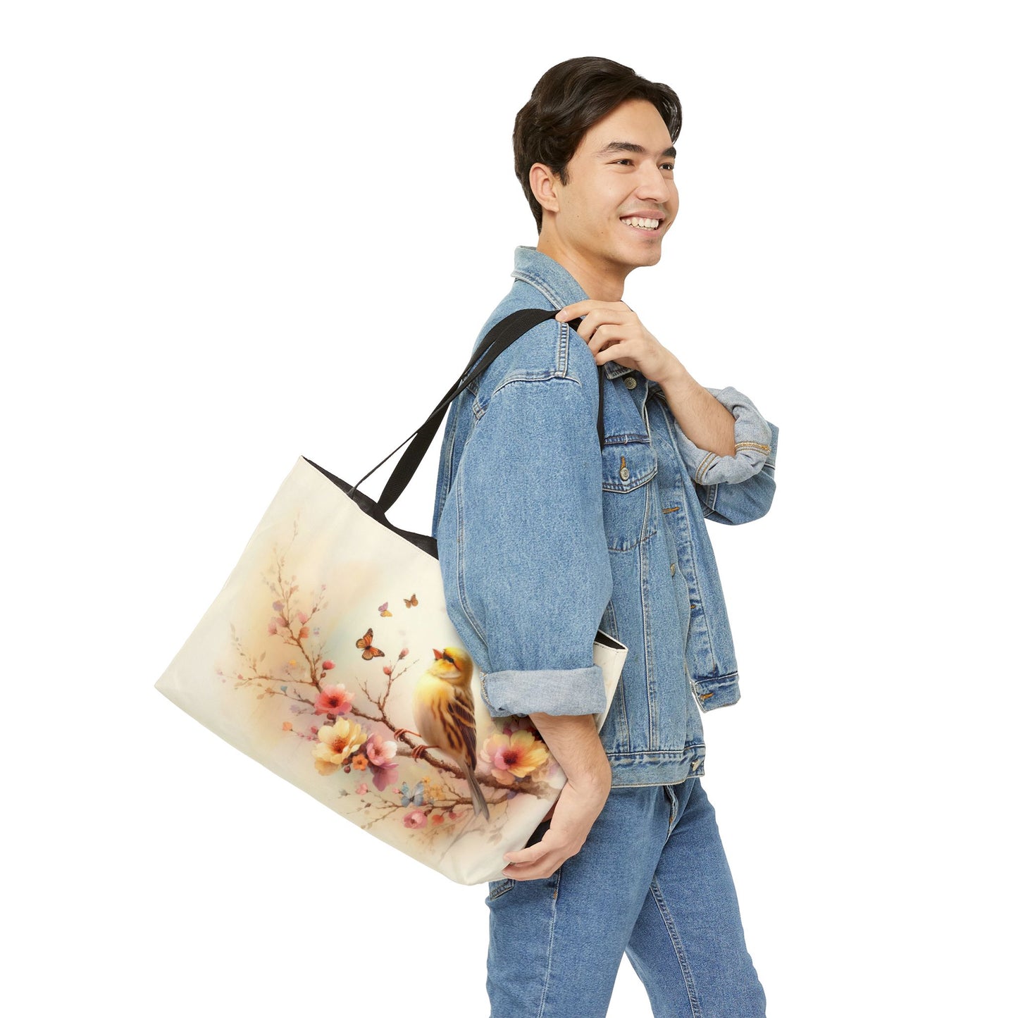 Blooming Melody Tote Bag