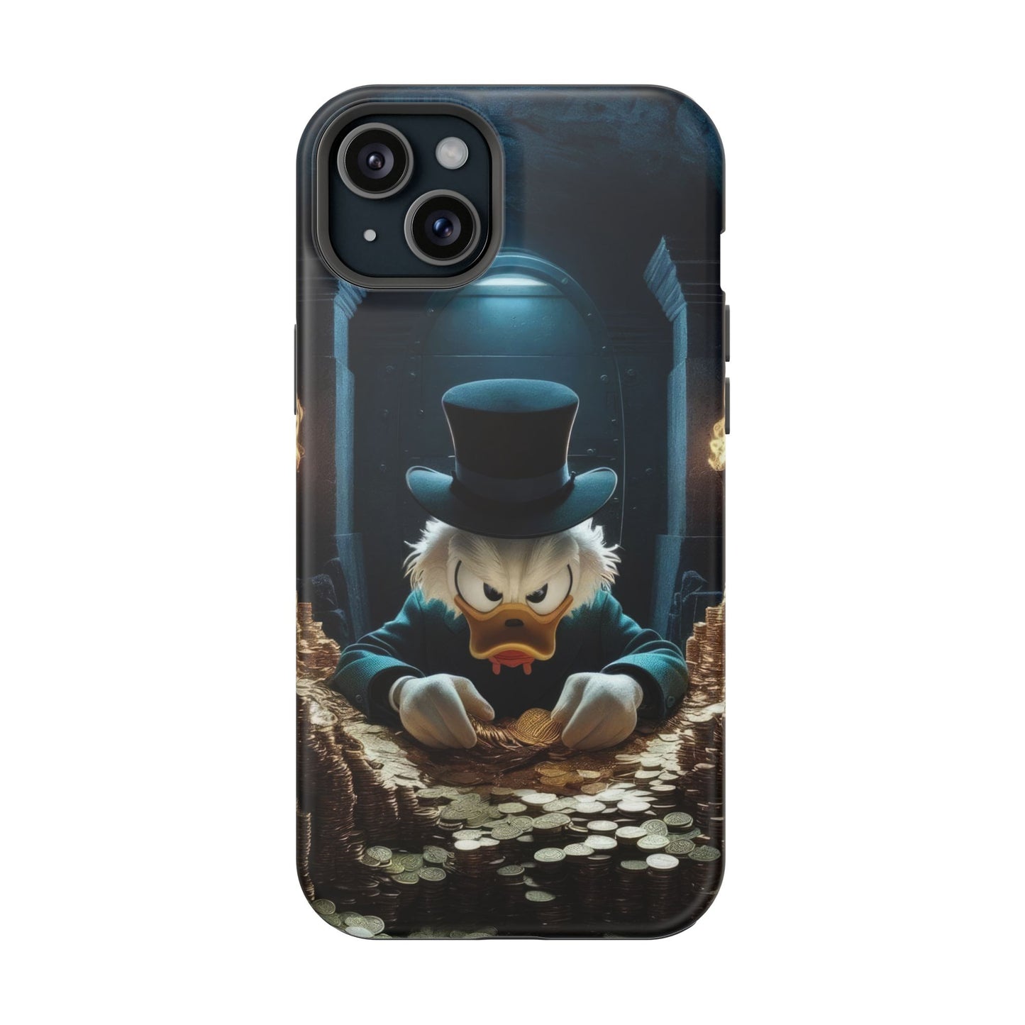 Magnetic Phone Case - Scrooge McDuck Design