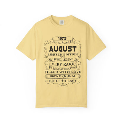 Vintage Typography Tee - Living Legend Birthday T-Shirt