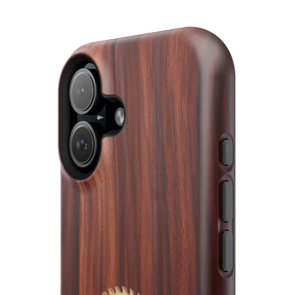 Woodworking Logo Magnetic iPhone Case