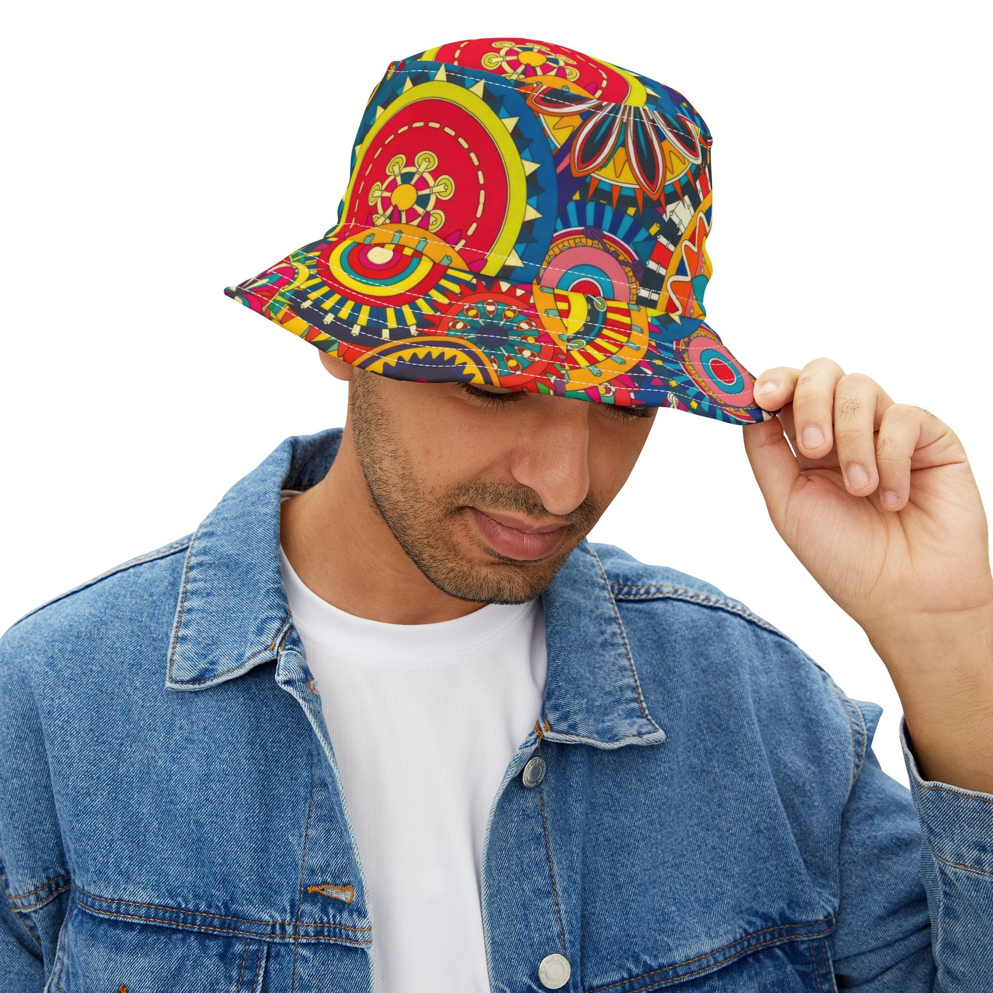 Mandala Pop Bucket Hat