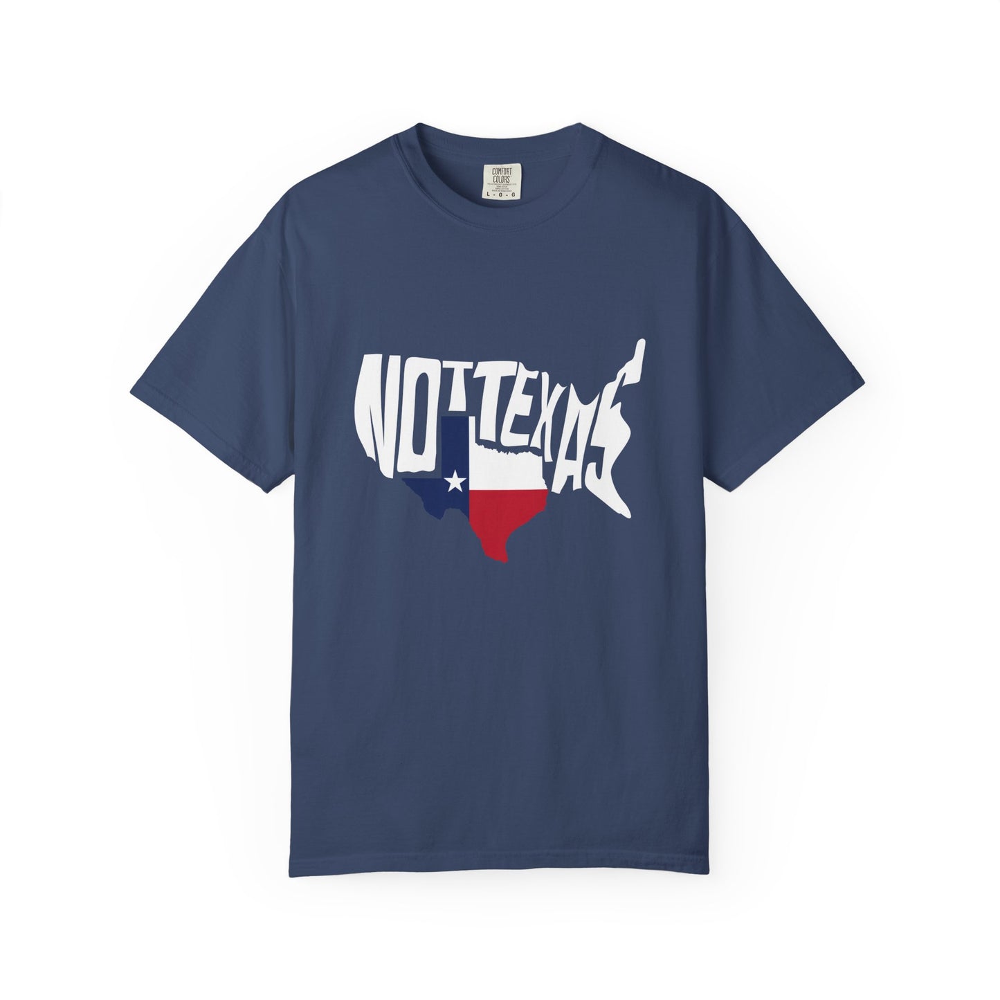 Unisex Garment-Dyed T-Shirt - Texas Graphic Tee - Fun Casual Wear for Texas Lovers