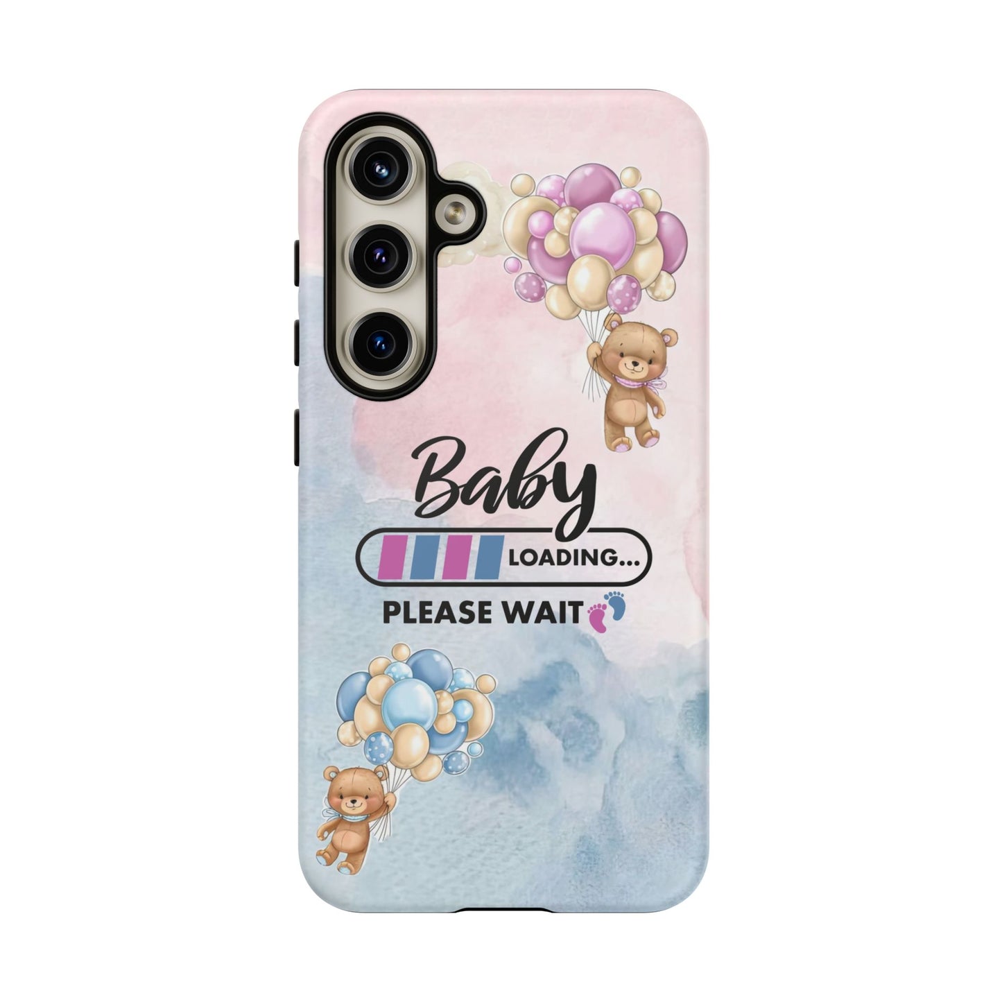 Cute Baby Loading Tough Case - Maternity Phone Cover