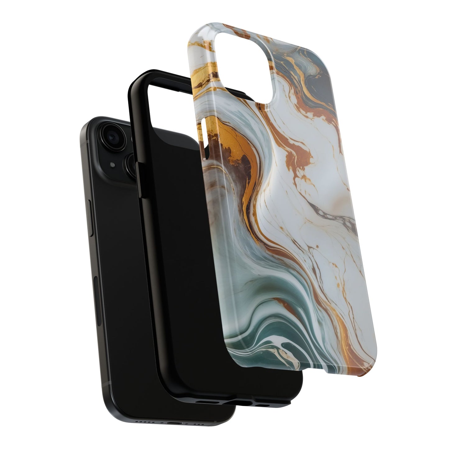 Marble Tough iPhone Case, Stylish Protective Case