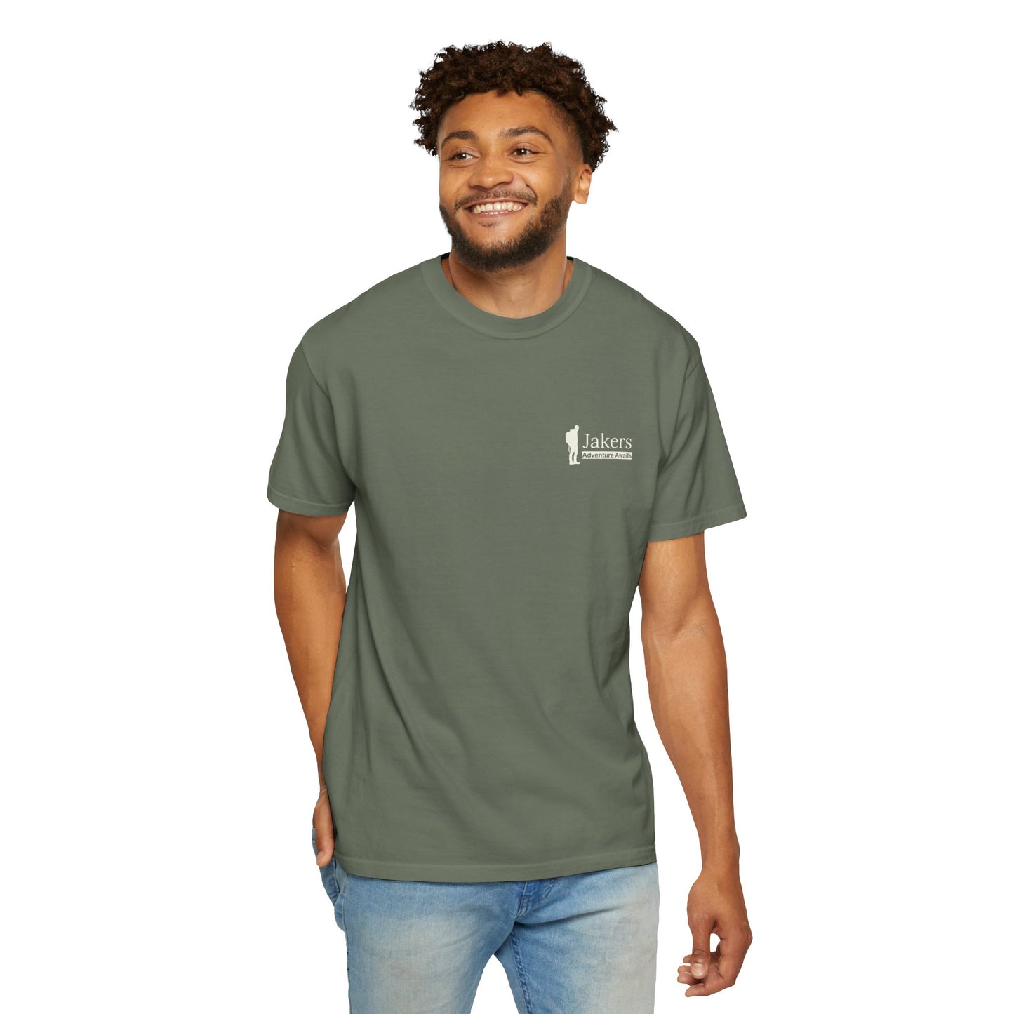 Jakers Adventure Awaits Unisex Garment-Dyed T-shirt