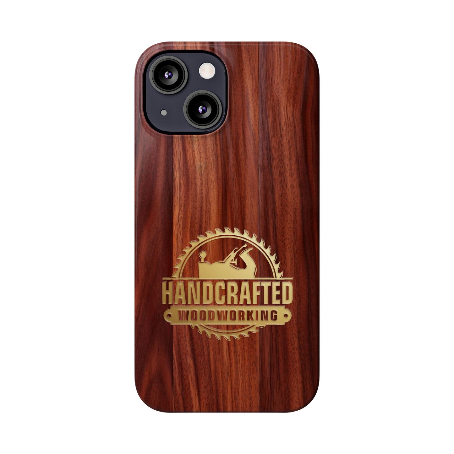 Woodworking Logo Slim Cases, iPhone