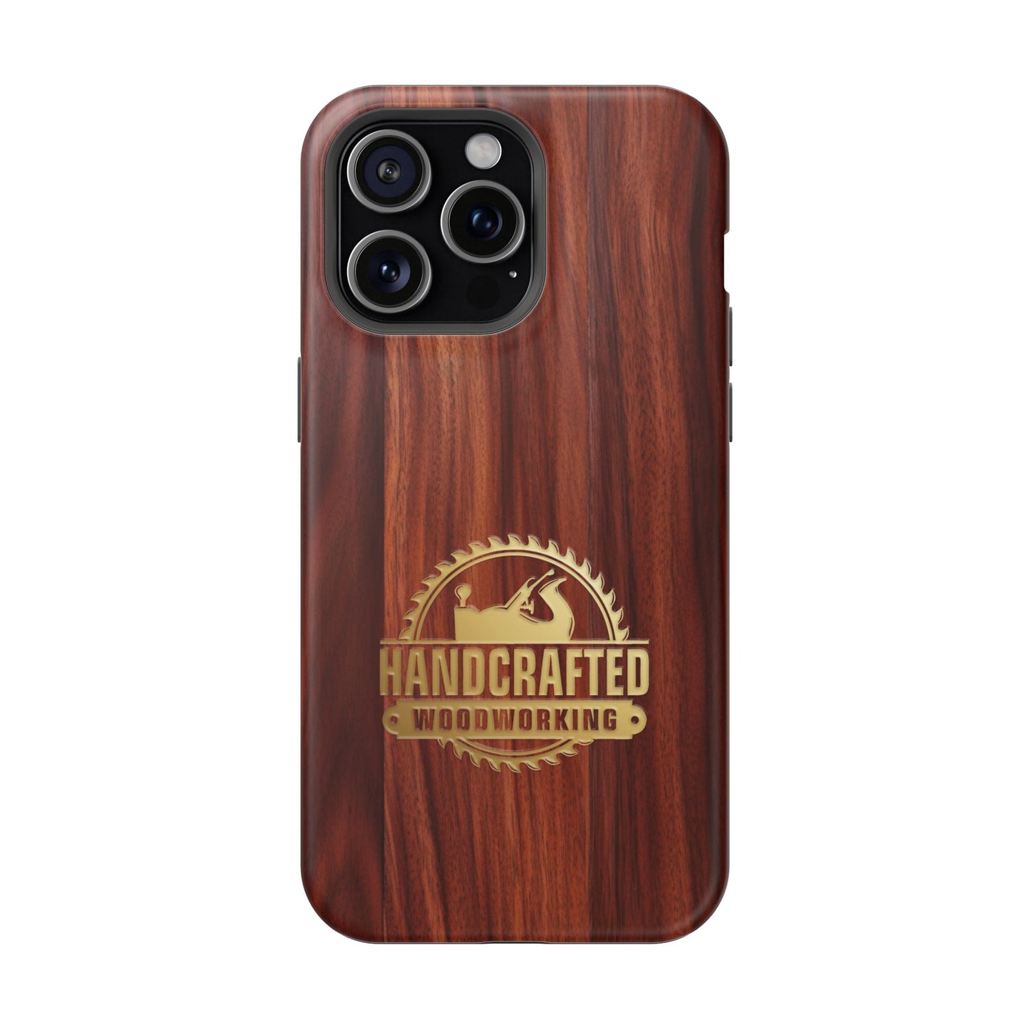 Woodworking Logo Magnetic iPhone Case