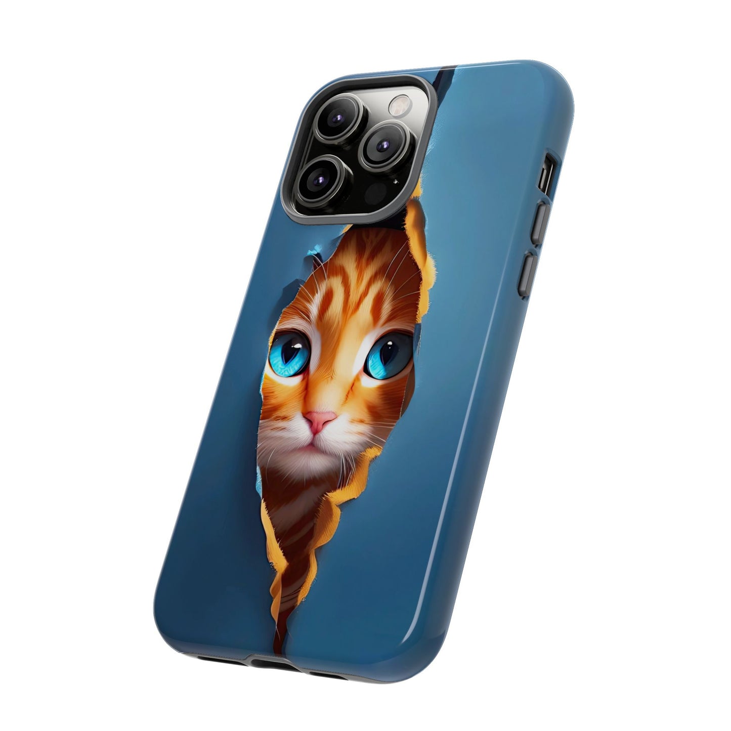 Curious Kitten Tough  Case for iPhone