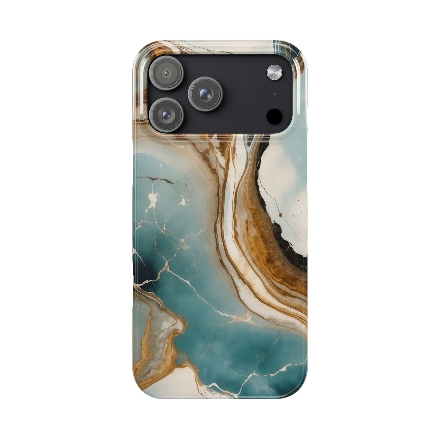 Marble Slim Phone Case, Stylish Protective Cover