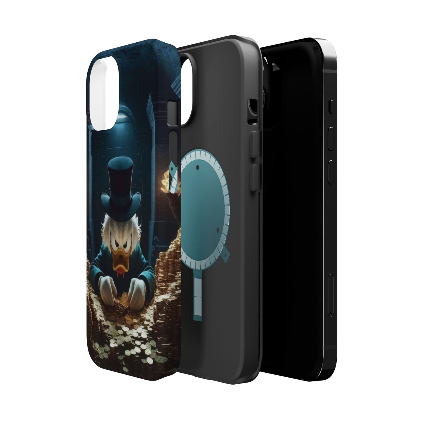 Magnetic Phone Case - Scrooge McDuck Design