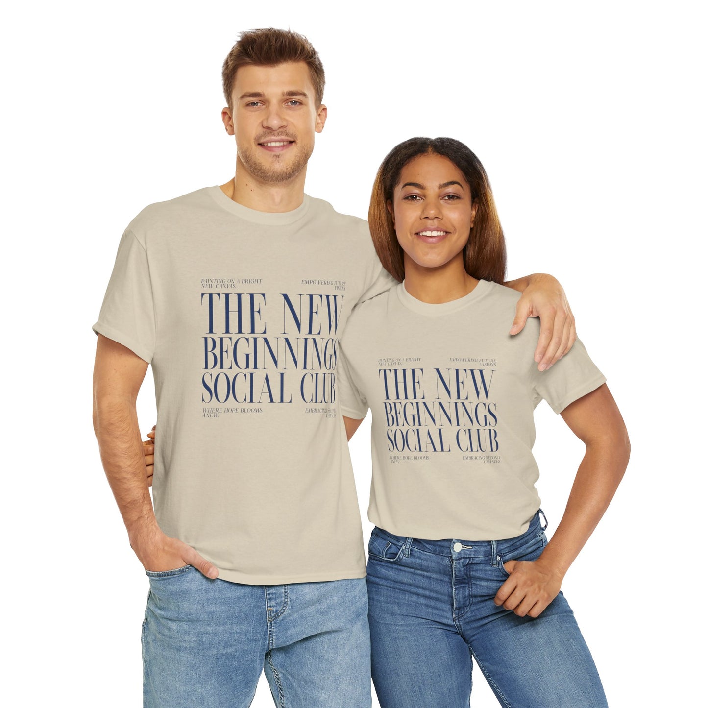Camiseta unisex de estilo suave The New Beginnings Social Club 
