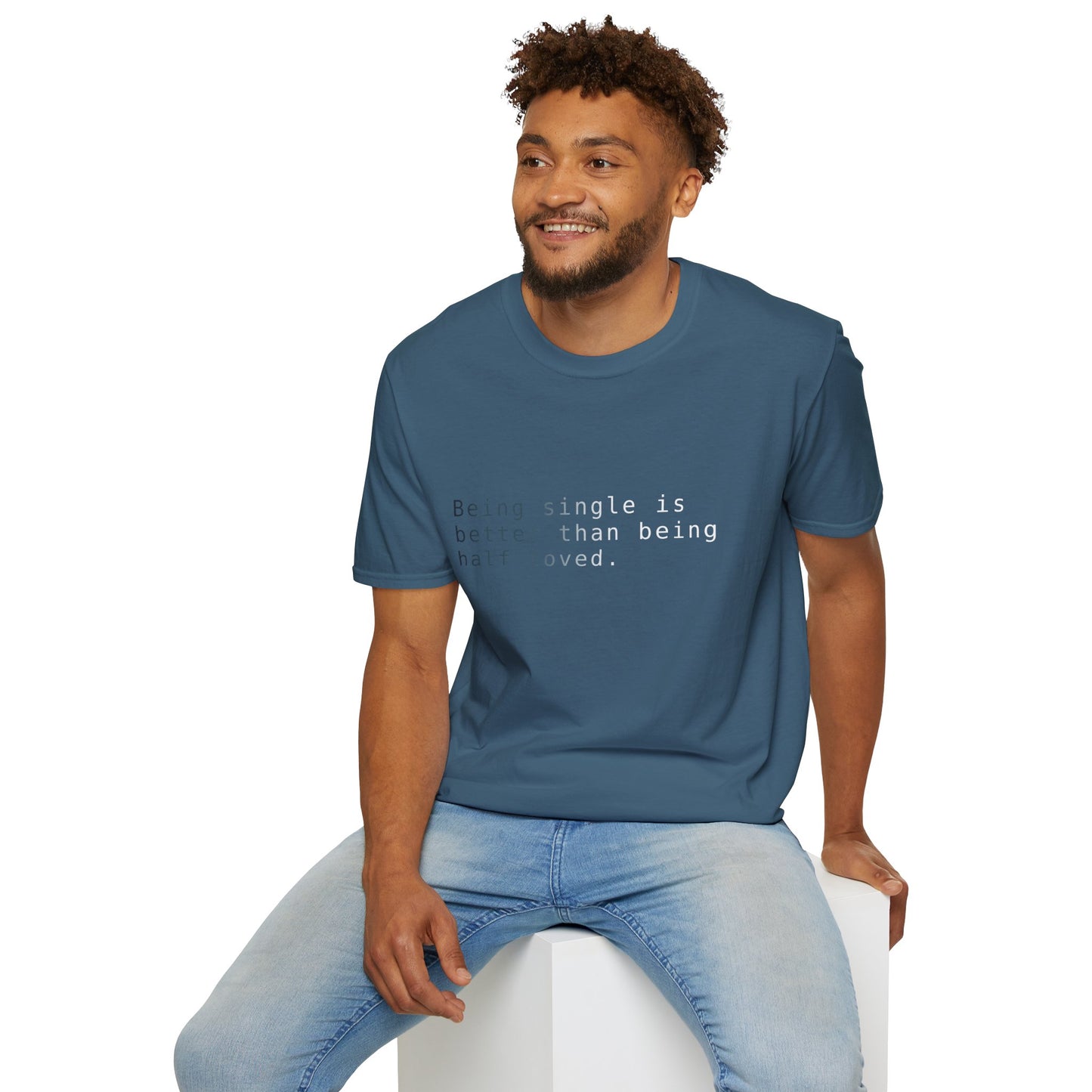 Being Single Unisex Softstyle T-Shirt