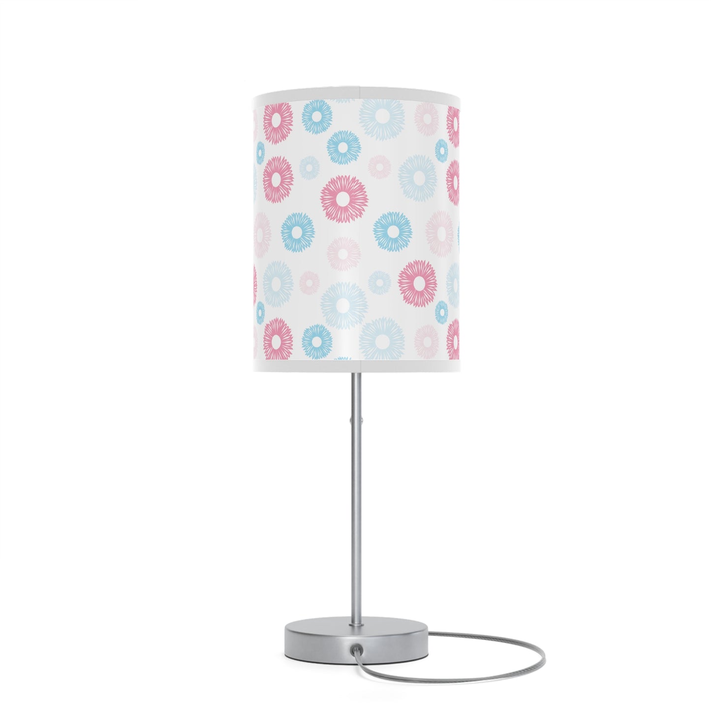 Floral Embrace Lamp on a Stand, US|CA plug / White