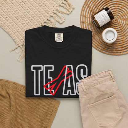 Texas Pride Unisex Garment-Dyed T-Shirt - Casual Style for State Lovers