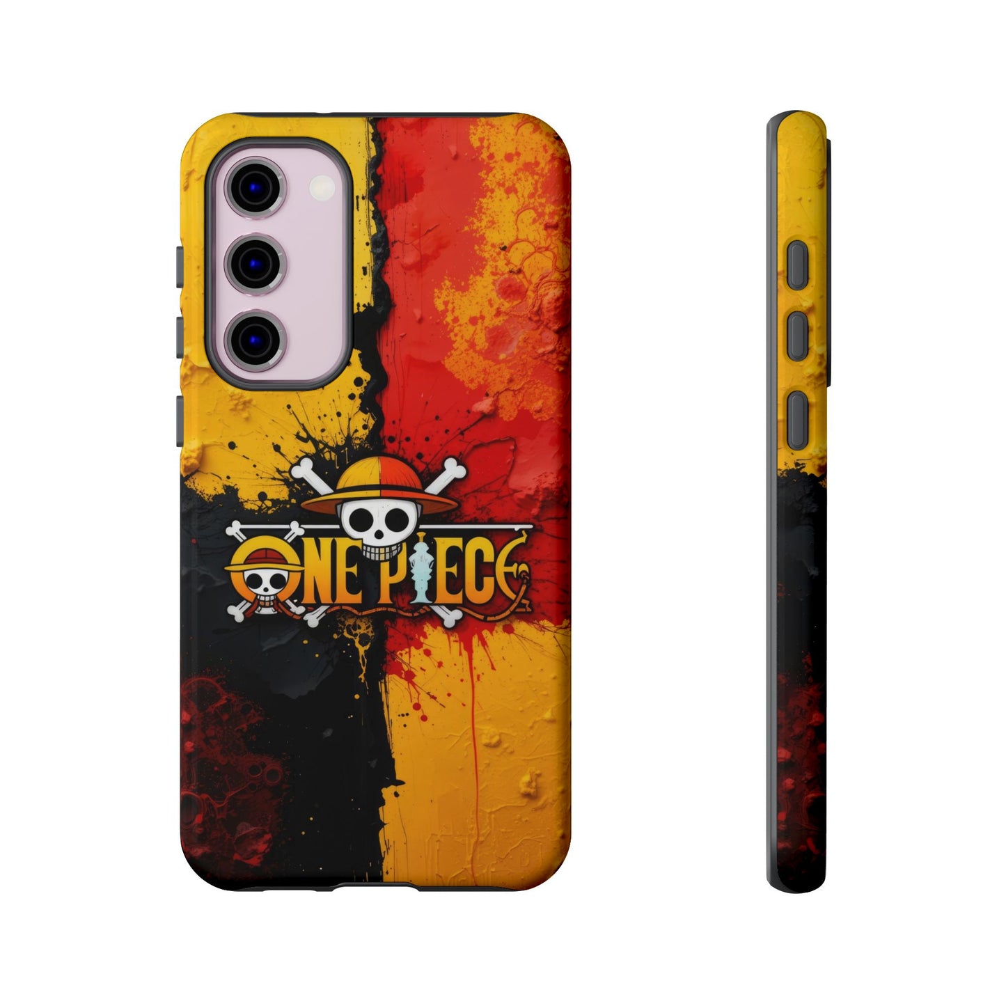 One Piece Samsung Tough Phone Case, Anime Vibrant Design