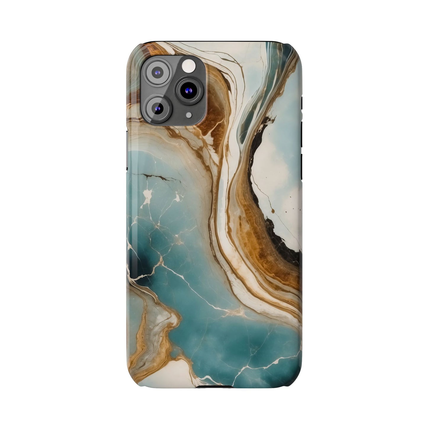Marble Slim Phone Case, Stylish Protective Cover