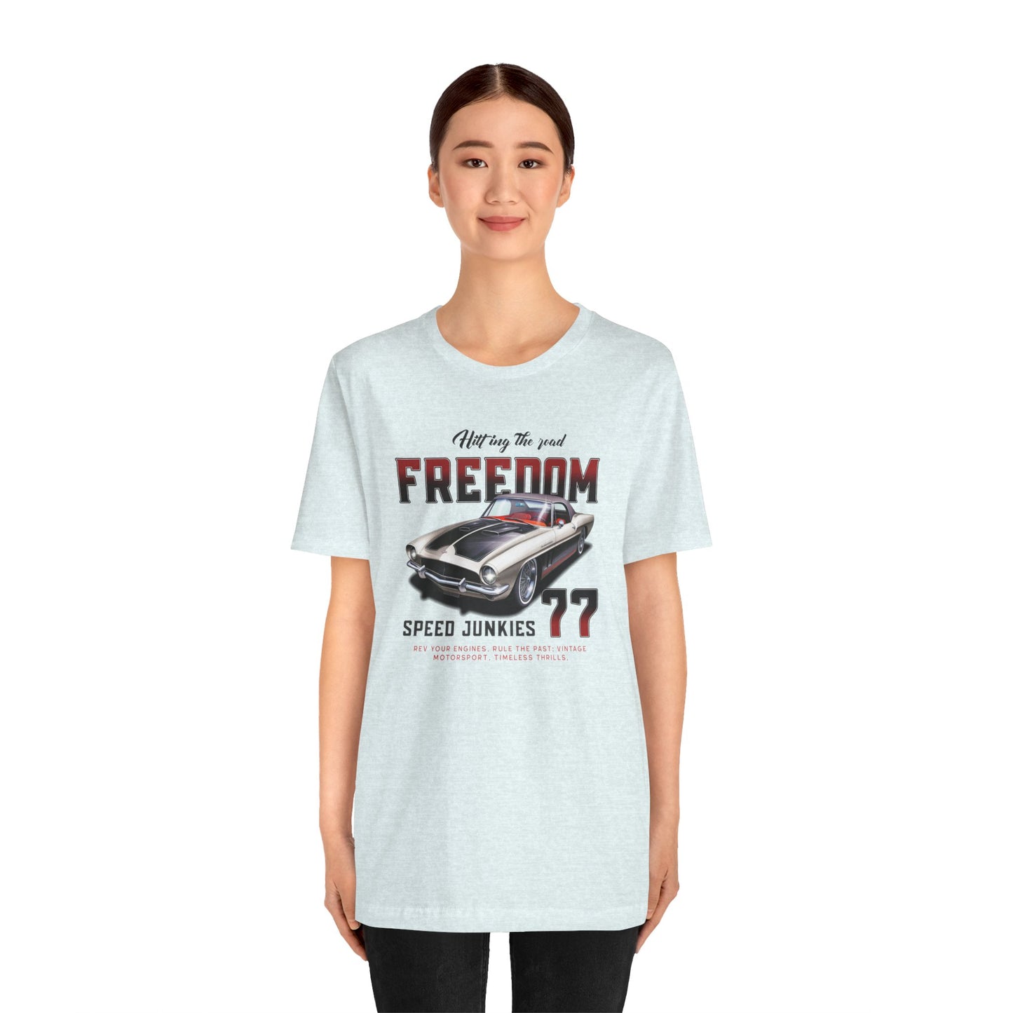 Hitting The Road Freedom Unisex Jersey Short Sleeve Tee