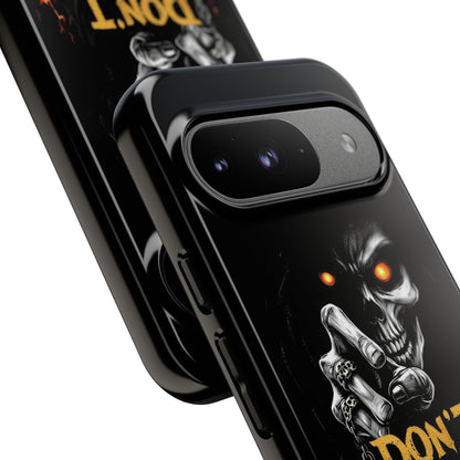 Skull Google Pixel Tough Cases, Don't Touch My Phone