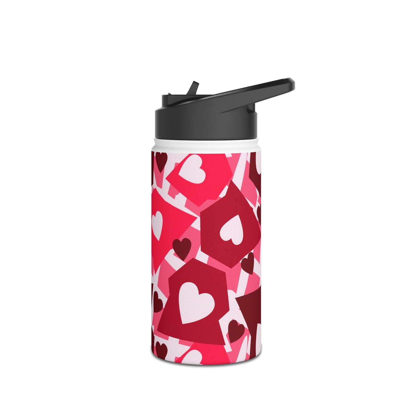 Love in Style Stainless Steel Water Bottle, Standard Lid