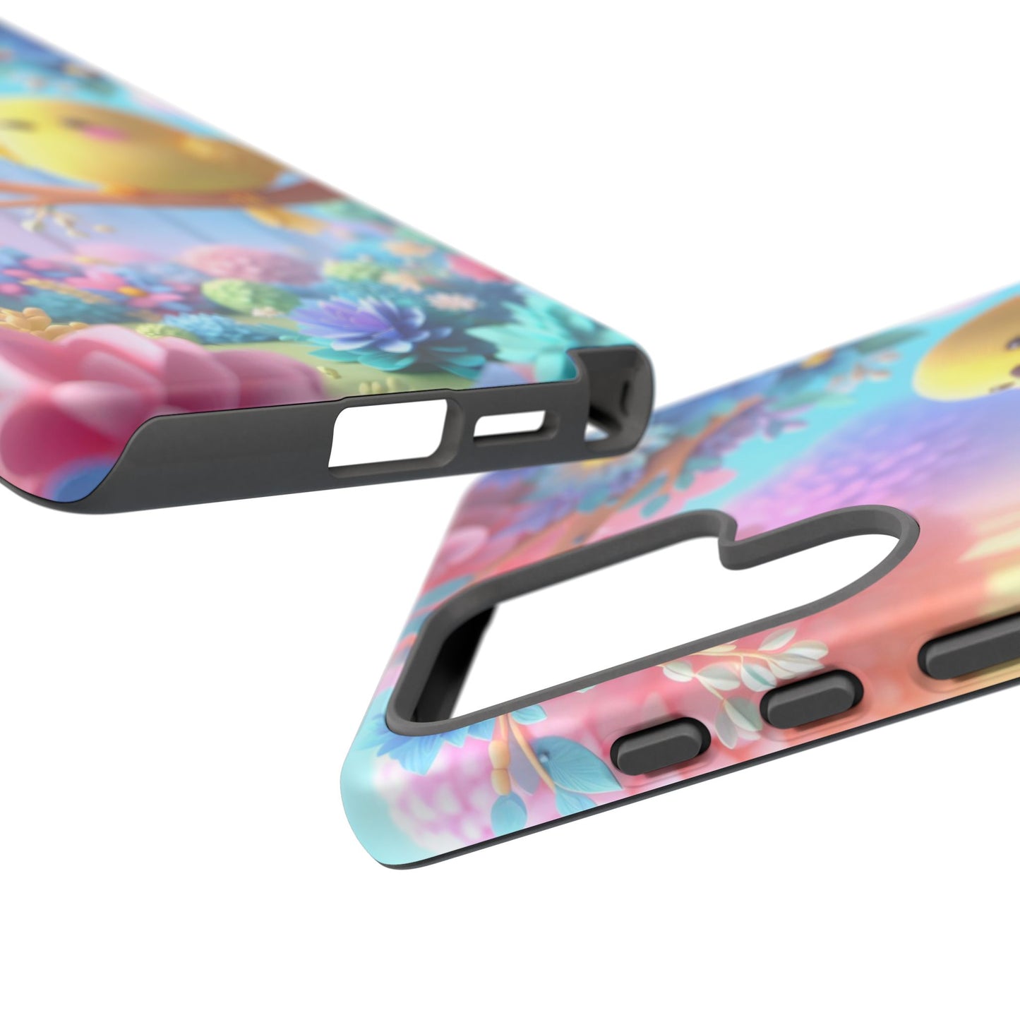 Colorful Bird Samsung Phone Case, Spring Vibe Mobile Shell