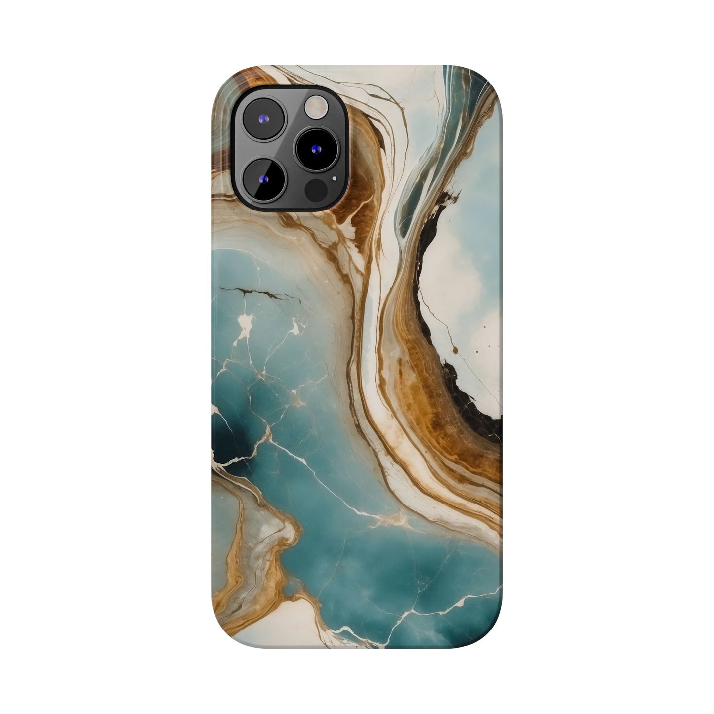 Marble Slim Phone Case, Stylish Protective Cover