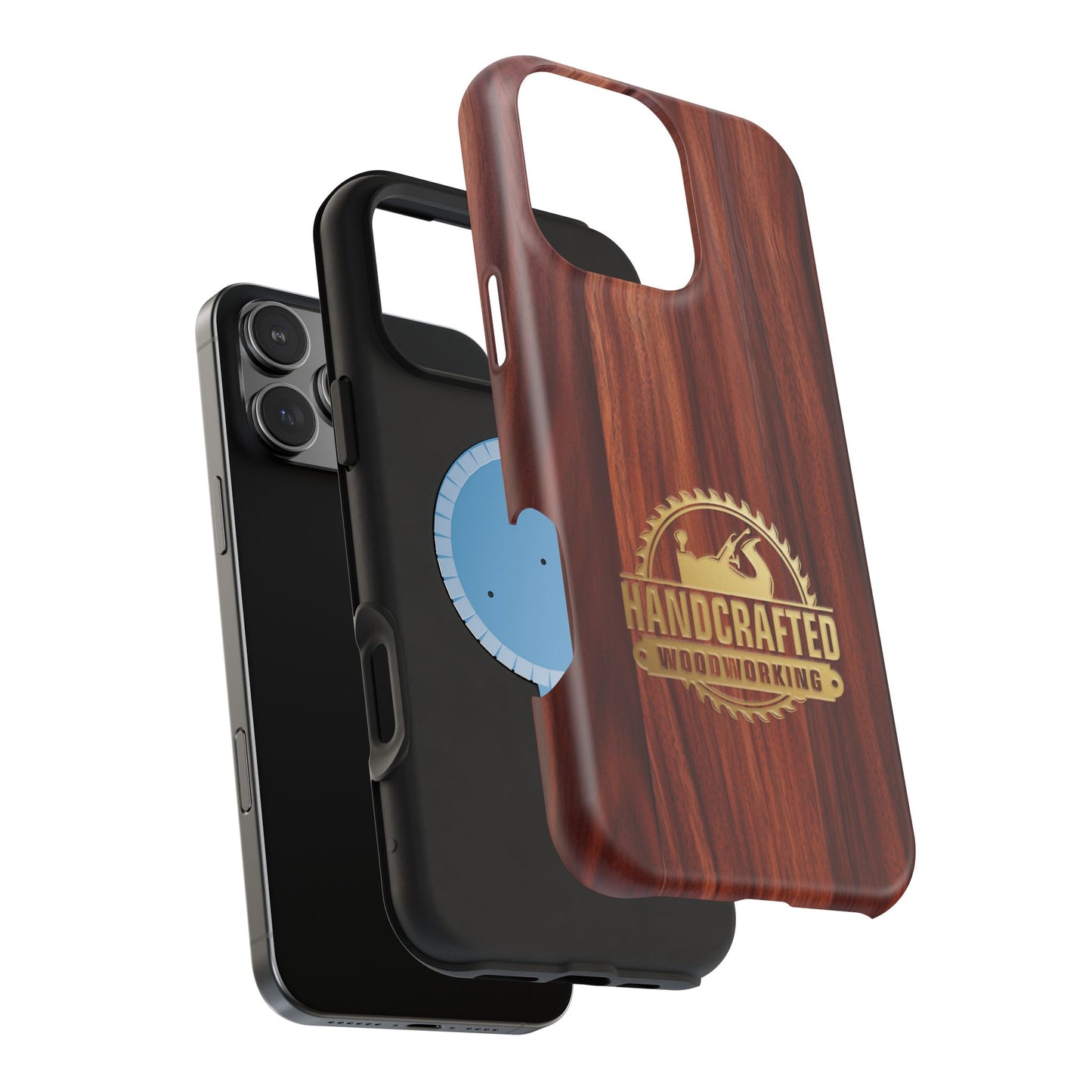 Woodworking Logo Magnetic iPhone Case