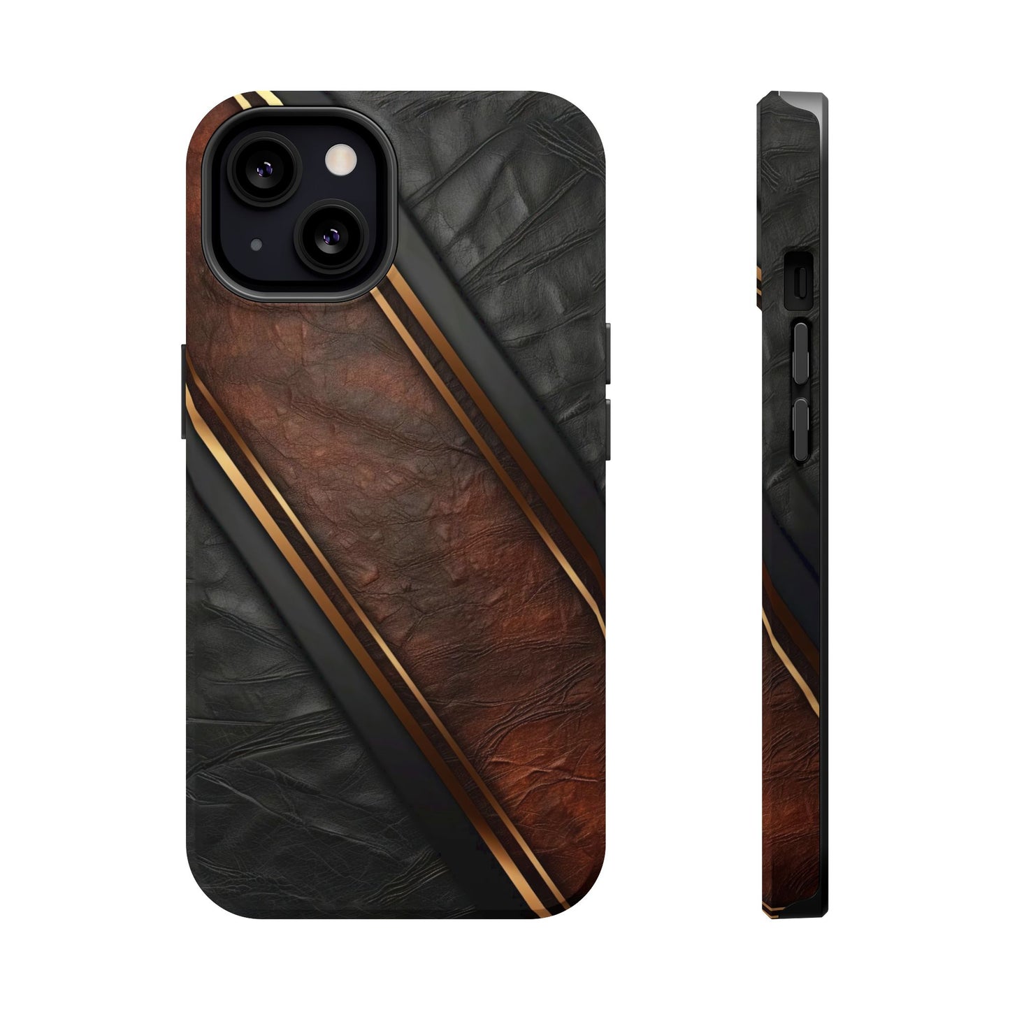 Stylish Leather Texture Magnetic Tough Cases