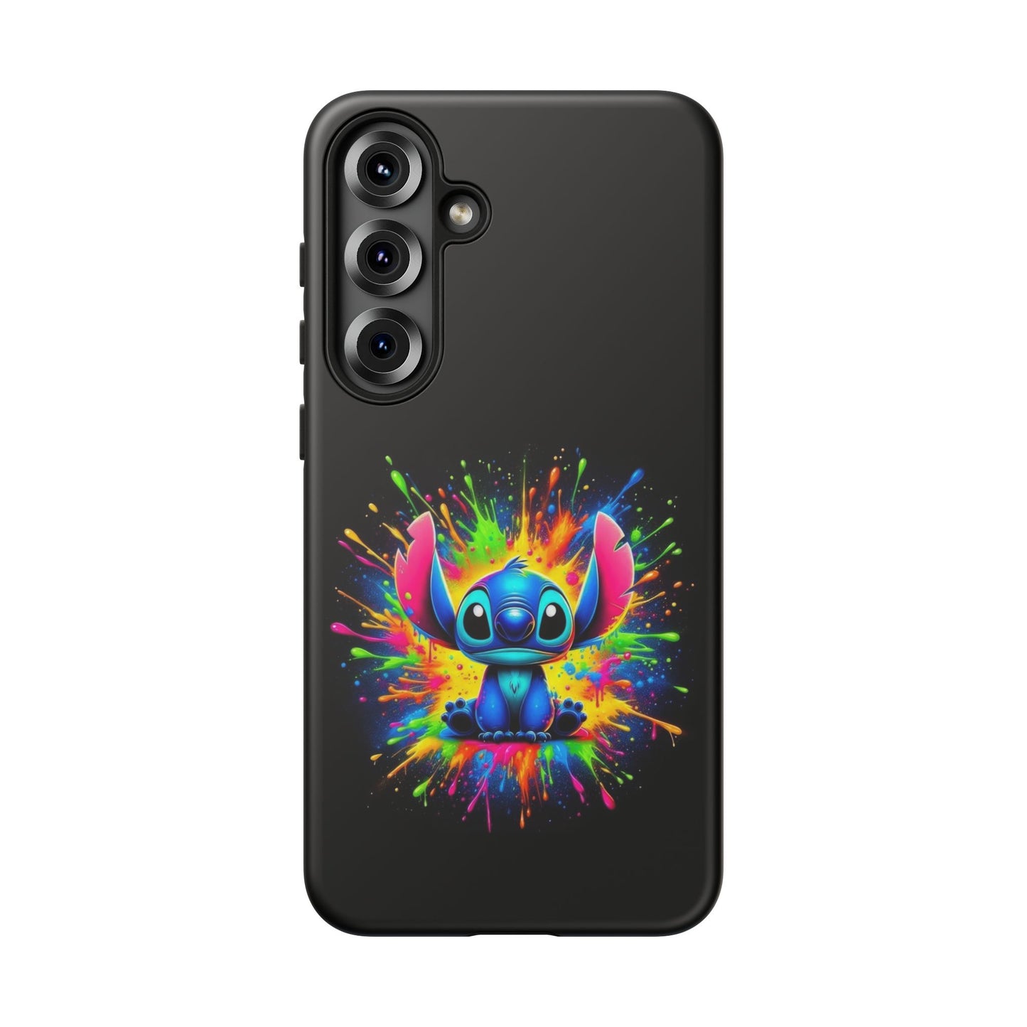 Colorful Samsung Cartoon Phone Cases, Stitch Phone Cover