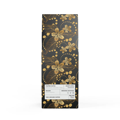 Bitterroot Coffee Blend (Dark French Roast) / Tasting notes: Bittersweet, chocolate, toasty