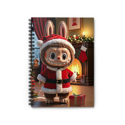 The Monsters Christmas Spiral Notebook 6” x 8” – Holiday Planning Journal