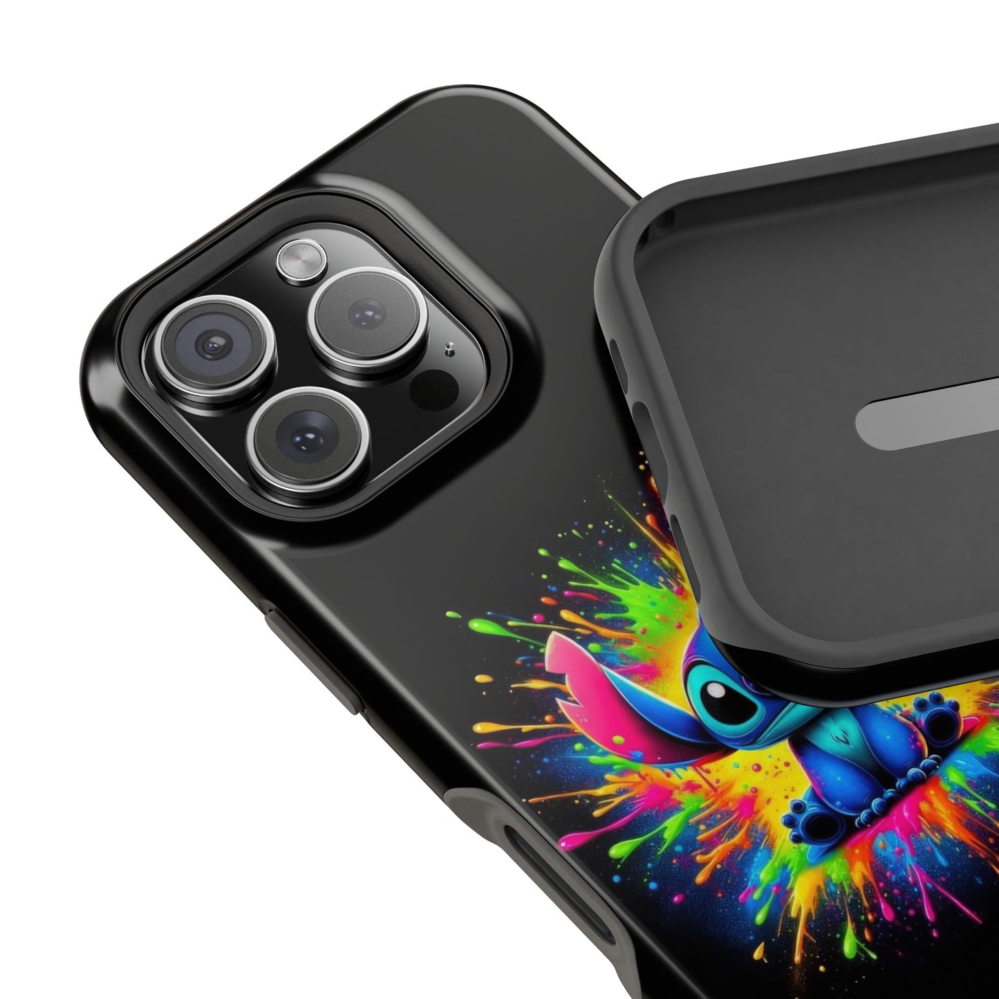 Colorful Cartoon Phone Case, Magnetic Tough Cover