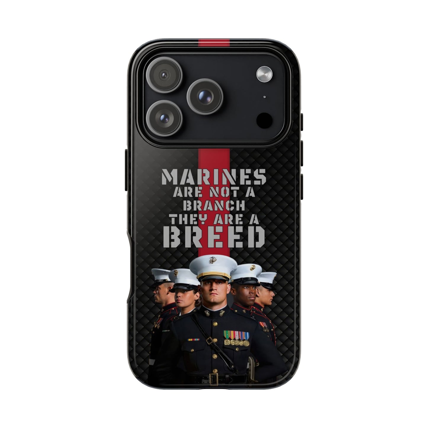 Marine Corps Tough iPhone Case - Proud Military Supporter