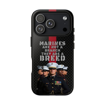 Marine Corps Tough iPhone Case - Proud Military Supporter